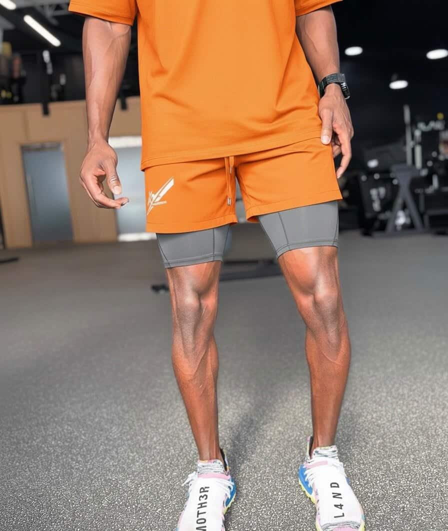 KiYah Athletics 2-in-1 Performance Pro Shorts