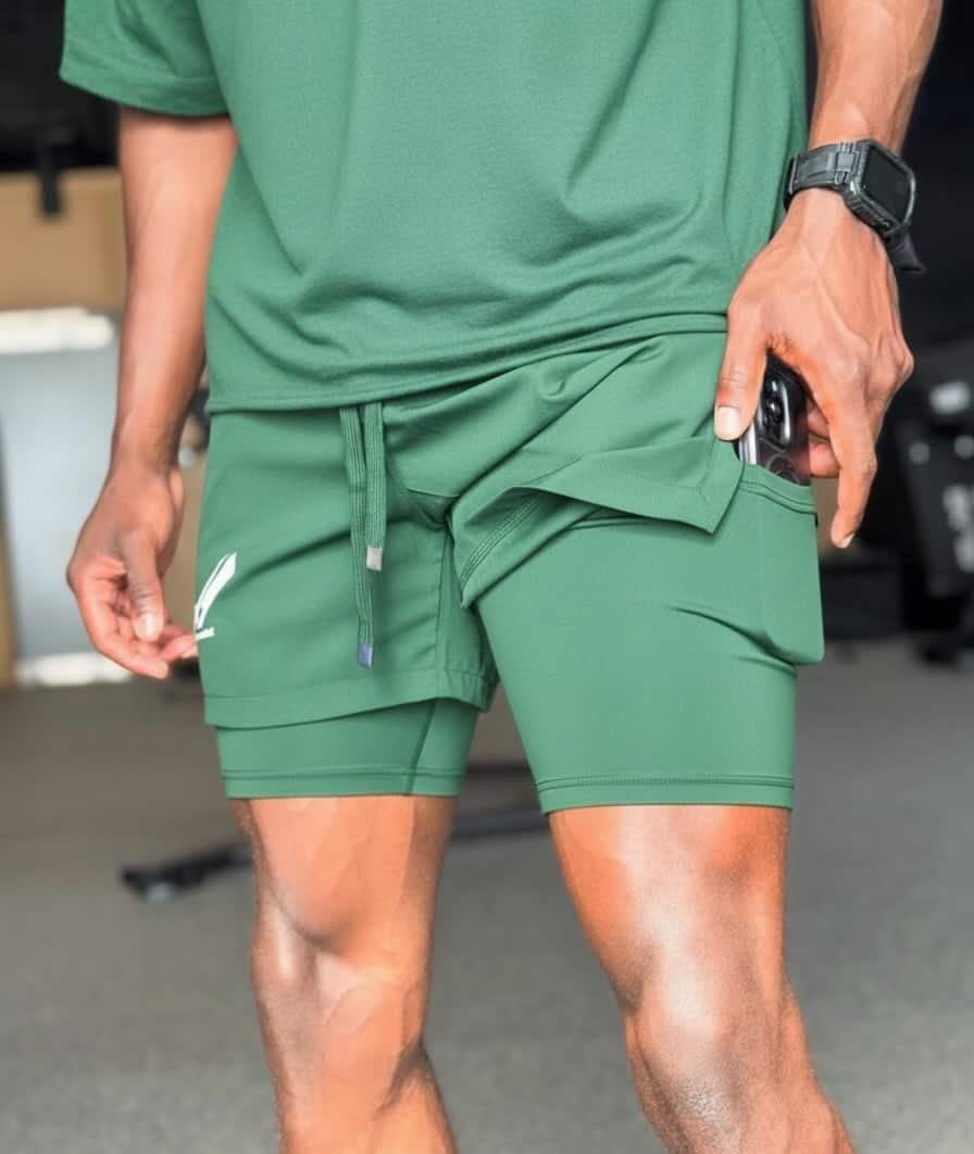 KiYah Athletics 2-in-1 Performance Pro Shorts