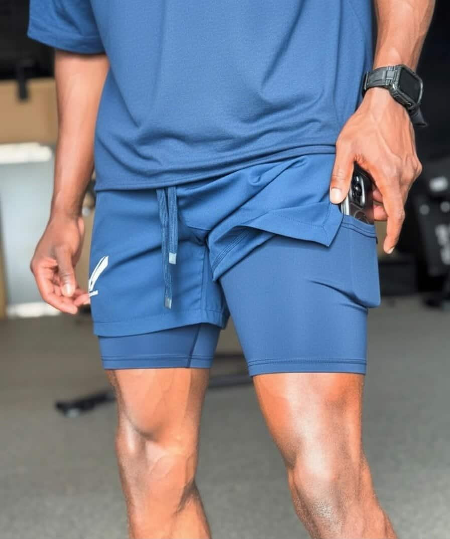 KiYah Athletics 2-in-1 Performance Pro Shorts