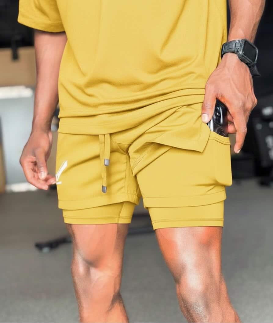 KiYah Athletics 2-in-1 Performance Pro Shorts